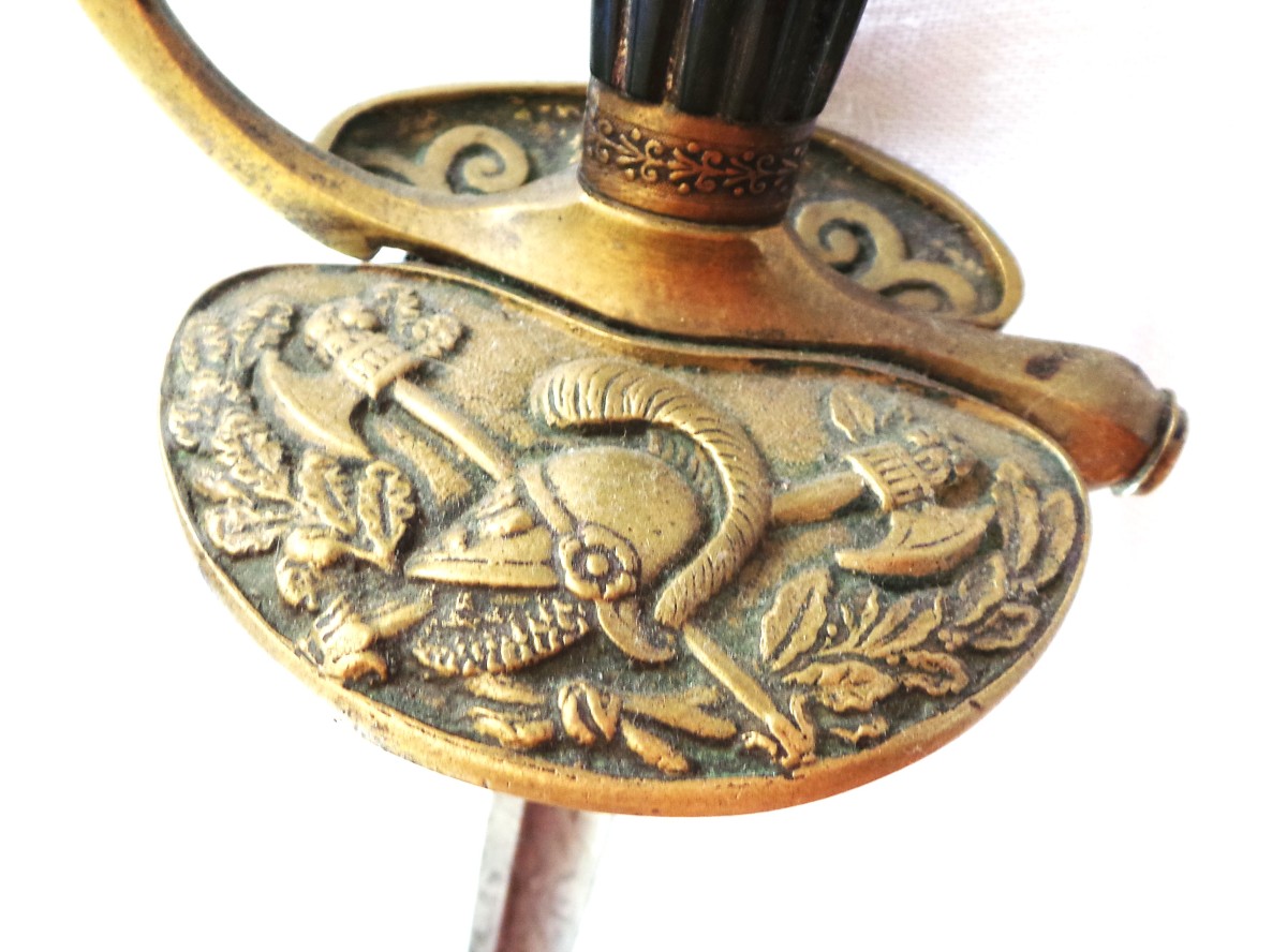 Sword - Mod 1816 - Firefighter Officer - Restoration Period - 19th Century-photo-1