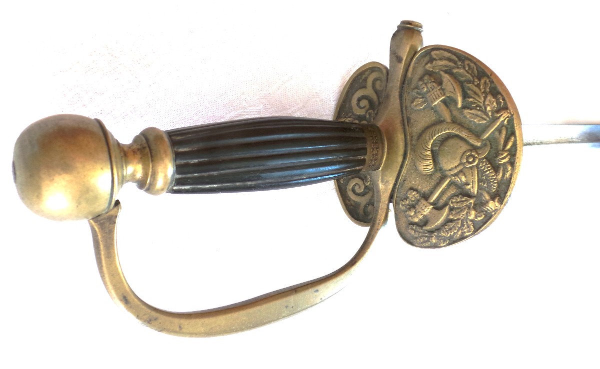 Sword - Mod 1816 - Firefighter Officer - Restoration Period - 19th Century