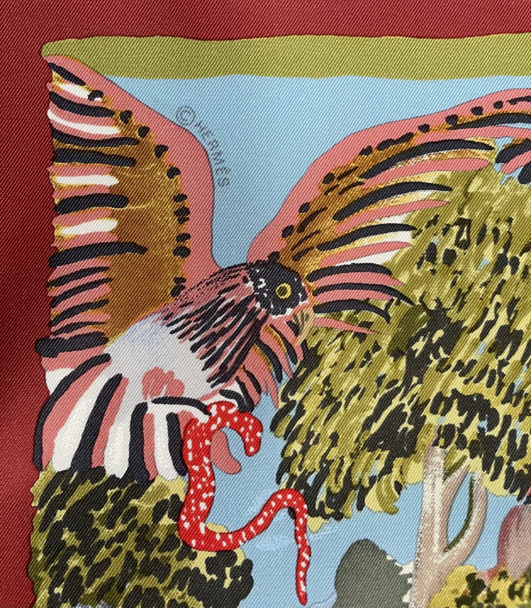 "nuba Mountain" Illustrated By "sefidin" In 1997 For The House Of "hermes" In Paris - Bte - -photo-7