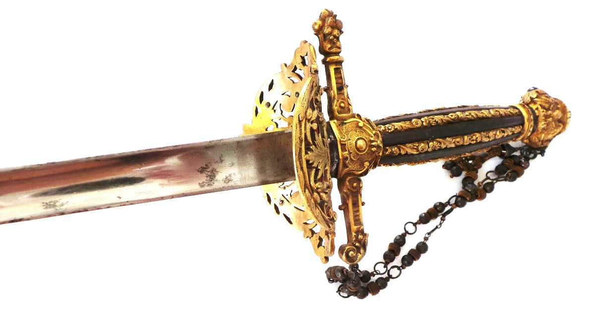 Sword- Nap III° - Ii° Empire- Called Of Magistrate - Poincon "f. D" De Delacour - XIX°-photo-5