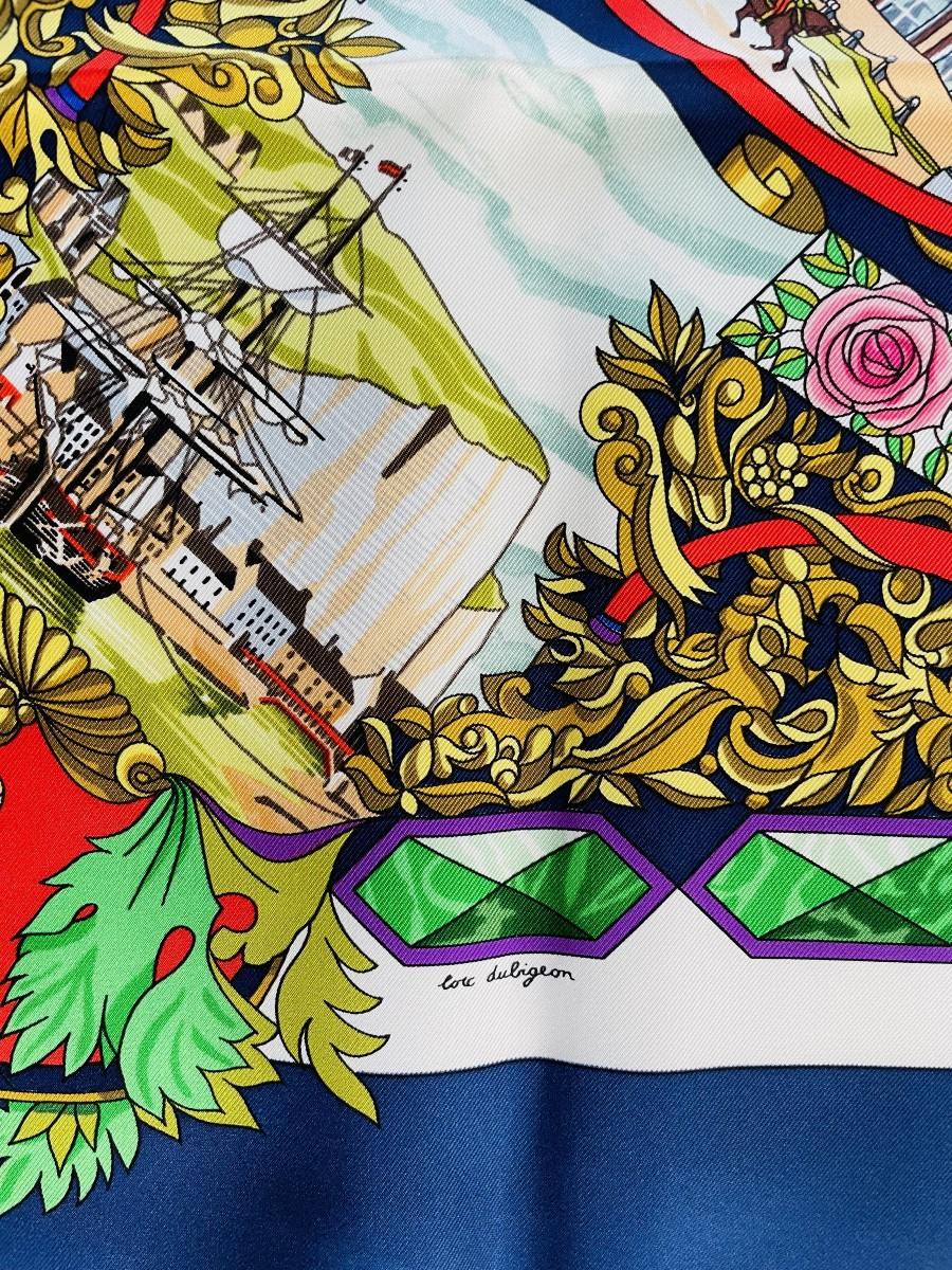 "L'ENTENTE CORDIALE " ILLUSTRE PAR LOIC DUBIGEON EN 1993 POUR LA MAISON " HERMES " A PARIS-photo-1