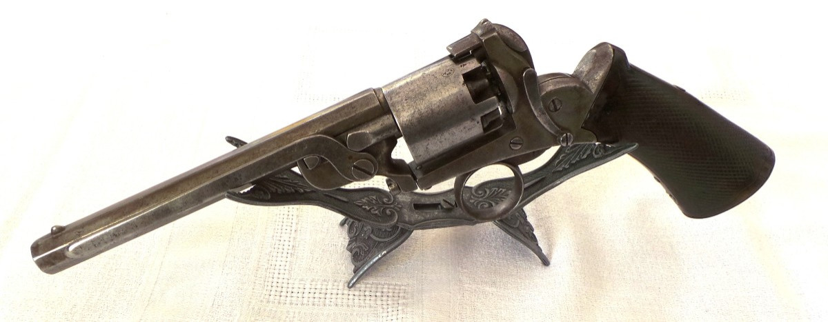 REVOLVER  DAVID HERMAND - TYPE ADAMS - XIX°-photo-2