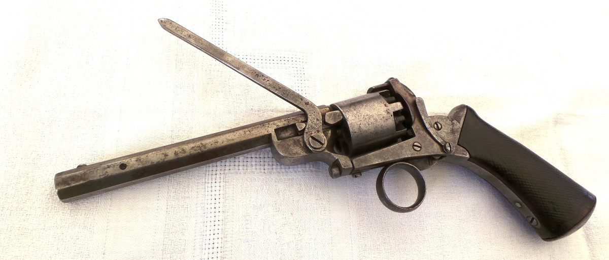 REVOLVER  DAVID HERMAND - TYPE ADAMS - XIX°-photo-4