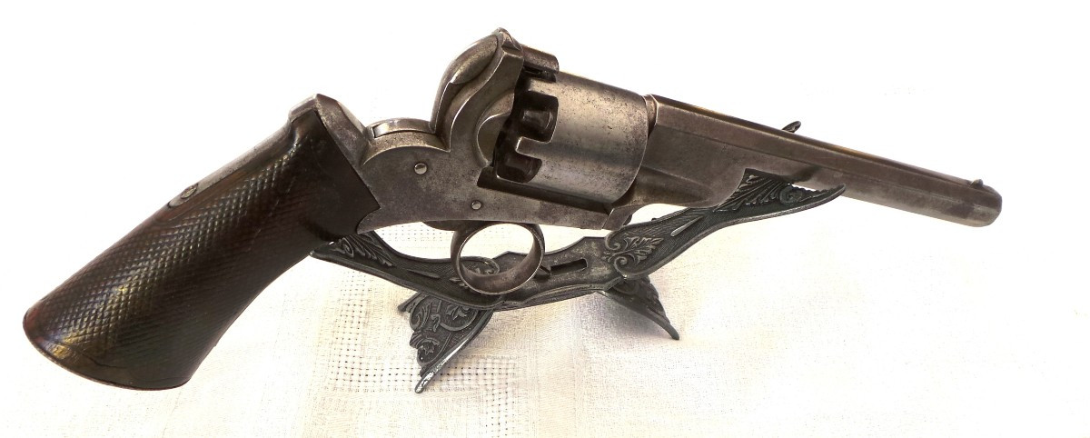 REVOLVER  DAVID HERMAND - TYPE ADAMS - XIX°