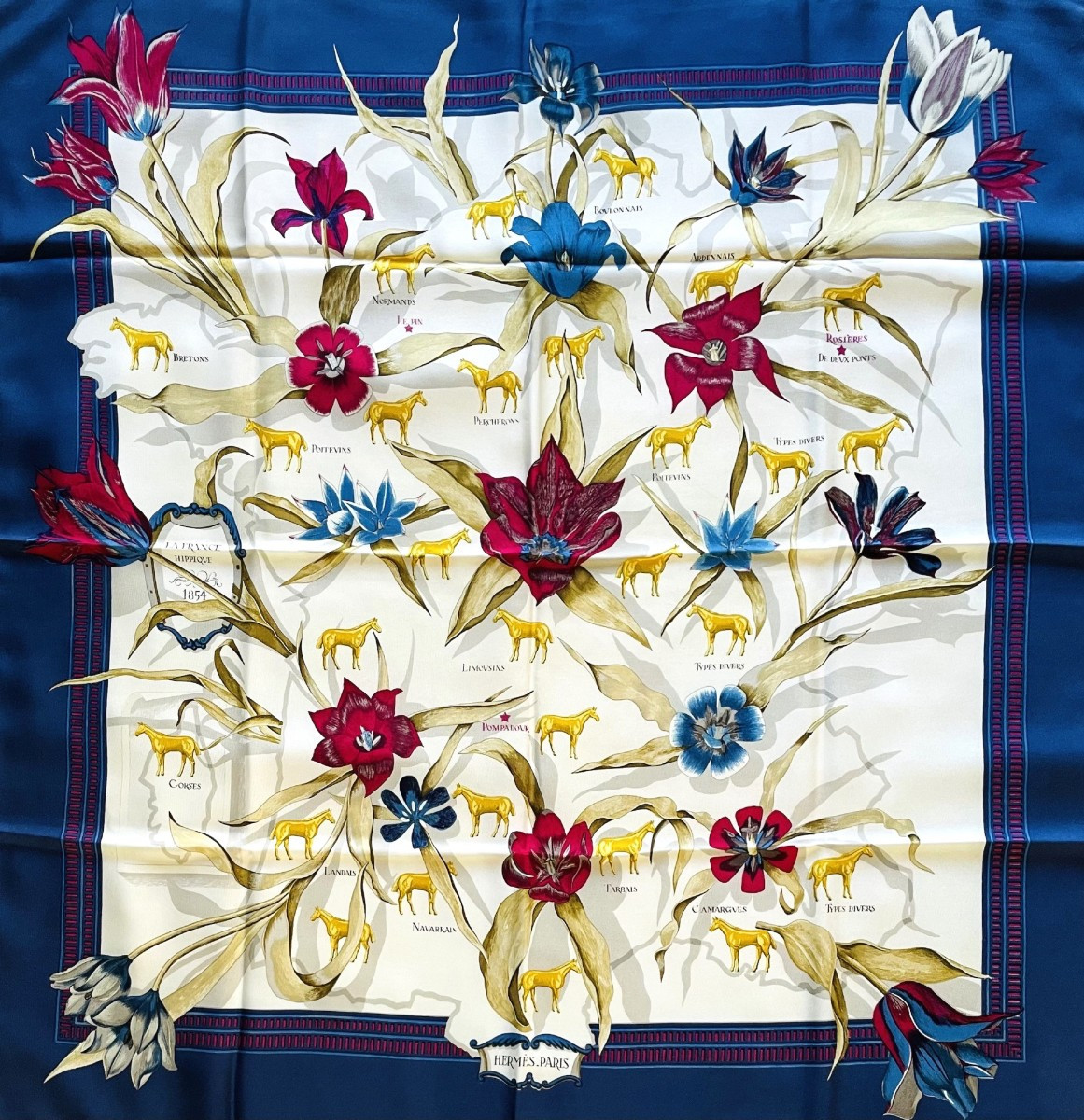 "france Equestrian Football In 1854" Illustrated By Lenke Szechenzyil In 1960 - " H "  In Paris-photo-7