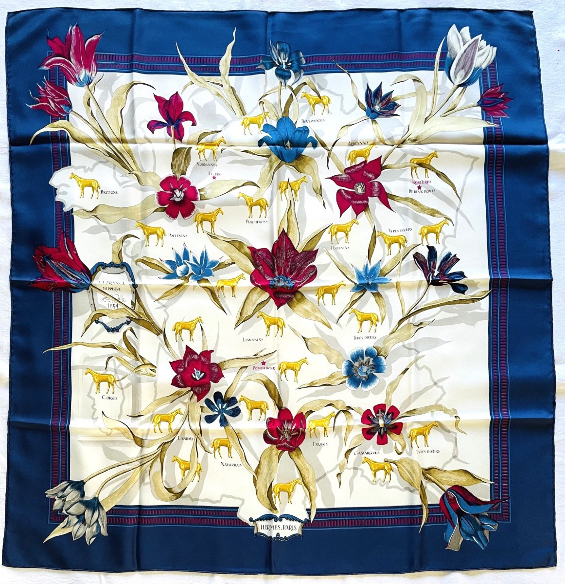 "france Equestrian Football In 1854" Illustrated By Lenke Szechenzyil In 1960 - " H "  In Paris