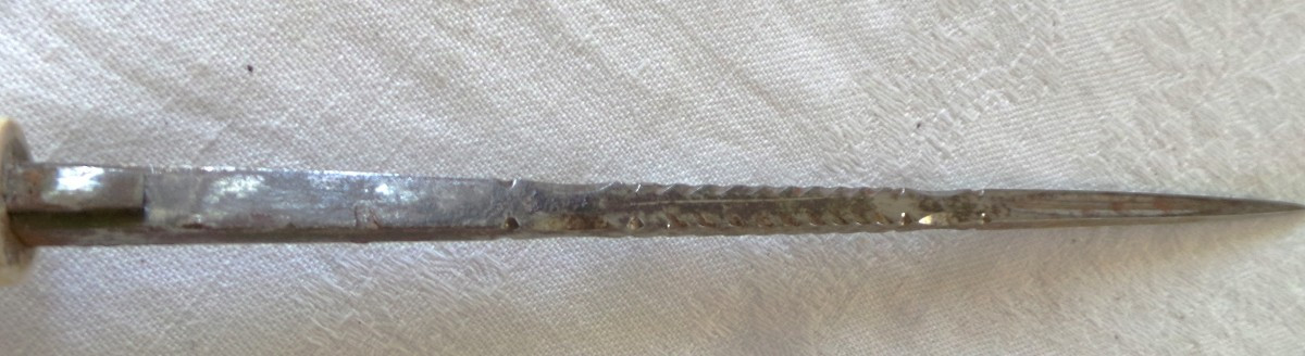 System Defense Cane Armed With A Dagger With A Quadrangular Blade - 19th-20th Century-photo-5