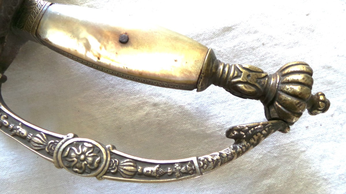 Artillery Senior Officer's Sword - Restoration Period - 19th Century-photo-1
