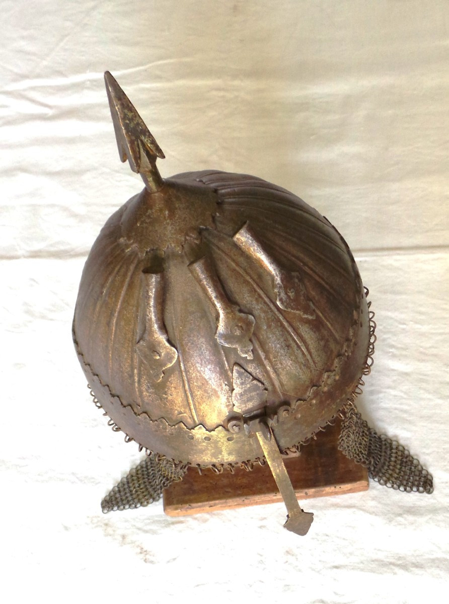 Kulah-khud Helmet - Ottoman Indo Persian XVIIIth - XIXth-photo-3