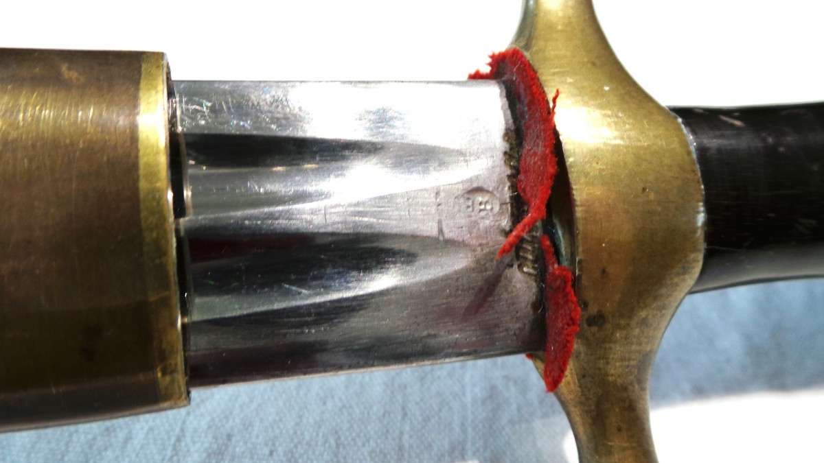 Model 1838 Sword Assigned To The Navy - Louis Philippe Period - 19th Century-photo-1