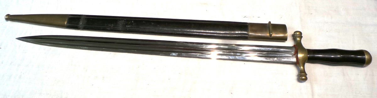 Model 1838 Sword Assigned To The Navy - Louis Philippe Period - 19th Century-photo-3