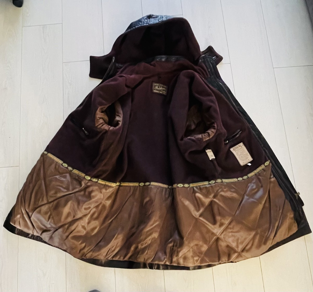 VESTE HOMME 3/4 REDSKINS JACKET TYPE B32 - ARMY-CIVIL  - QUALITY MARK SIZE XL - XX°-photo-1