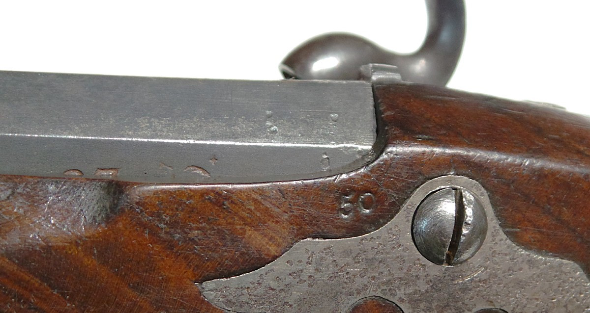 PAIRE DE PISTOLET  EN COFFRET DE LA MANUFACTURE DE ST-ETIENNE -1825 - EPOQUE LOUIS PHILIPPE-photo-7