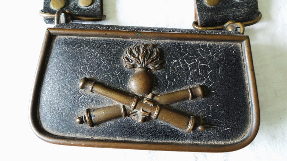 GIBERNE D OFFICIER D ARTILLERIE - II° EMPIRE --photo-2