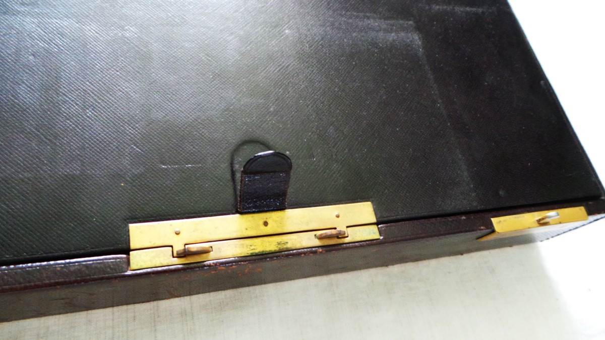 St - Dupont - "diamond" Travel Case - Art Deco - 1930s - 20th Century-photo-3