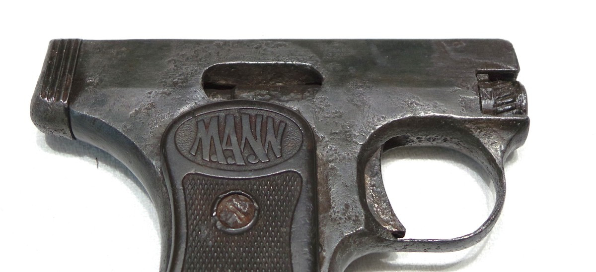 PISTOLET " MANN FRITZ " - CAL 25 ACP -  1919 - FRITZ WERKZENQFABRICK A SHUL.-photo-2