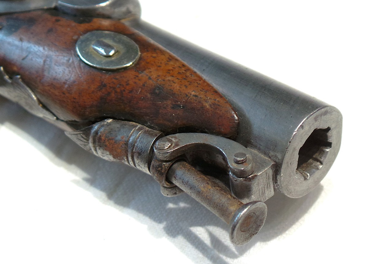 "hopkins - London" Percussion Pistol - 1830-1840 - 19th Century-photo-4