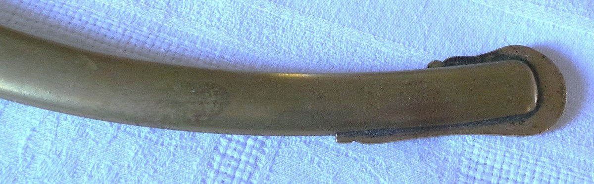 DAGUE D OFFICIER DE MARINE DU 1 ER EMPIRE A L ORIENTALE - XIX°-photo-4