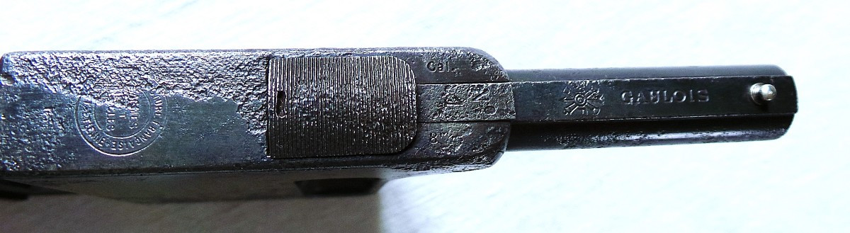 PISTOLET " LE GAULOIS " - XIX°- MANUFACTURE DE ST-ETIENNE-photo-1