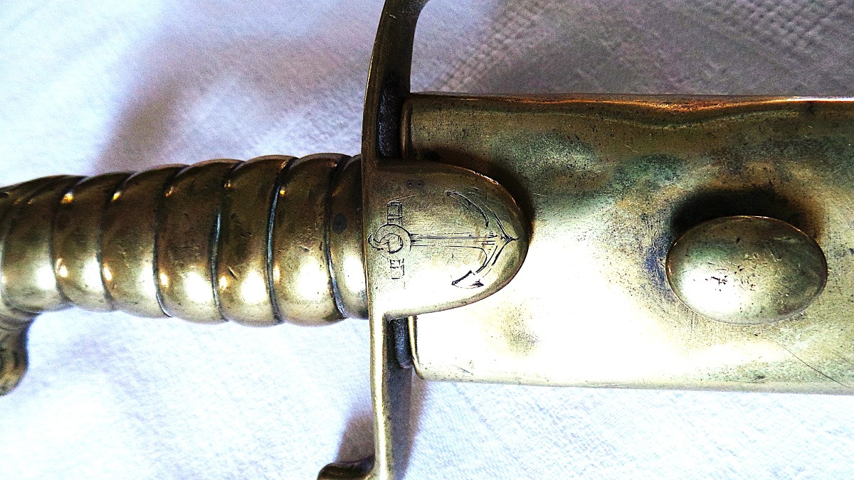 Officer's Sabre Of The 1st Empire Of Ports And Arsenals -photo-1