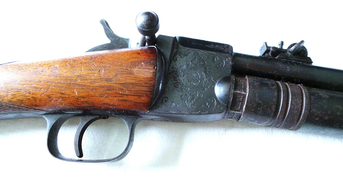 Liquidated Gas Rifle "p- Giffard" 1892 - St-etienne Manufacture-photo-2