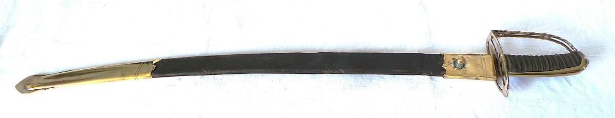 SABRE D OFFICIER D INFANTERIE - LOUIS XVI - REVOLUTION -XVIII°-photo-3