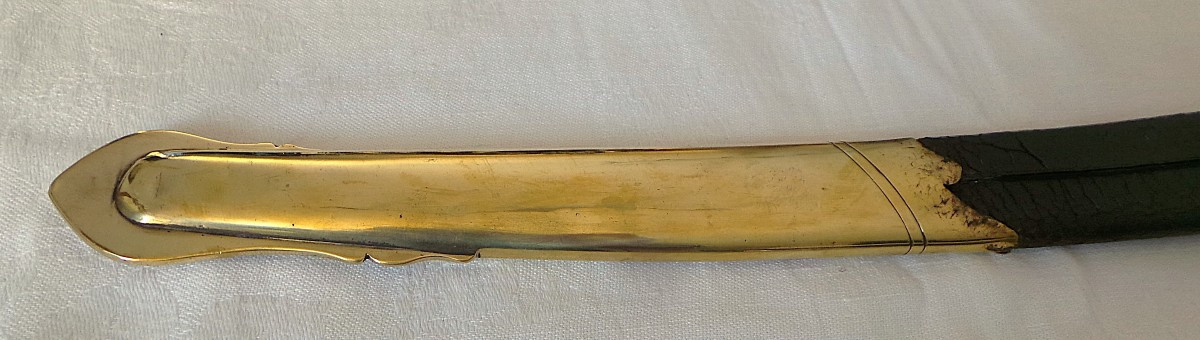 SABRE D OFFICIER D INFANTERIE - LOUIS XVI - REVOLUTION -XVIII°-photo-7