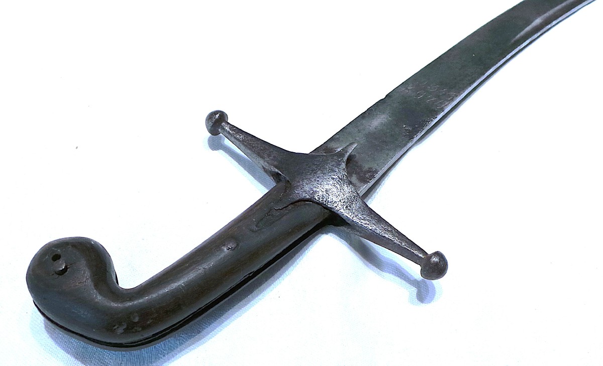 Shamchir - Ottoman - 18th Century - Blade With Esoteric Engraving-photo-4