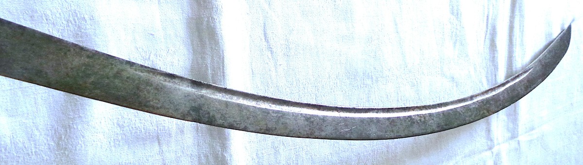 Shamchir - Ottoman - 18th Century - Blade With Esoteric Engraving-photo-7
