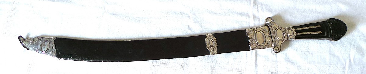 Fort Coutelas - Hunting Dagger - 18th Century - Louis XV - Louis XVI - Silver Hallmark-photo-2