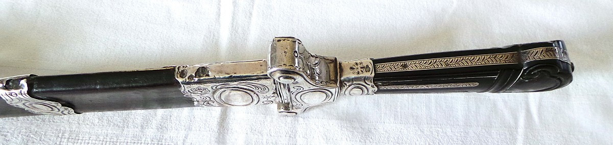 Fort Coutelas - Hunting Dagger - 18th Century - Louis XV - Louis XVI - Silver Hallmark-photo-1