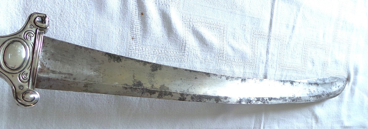 Fort Coutelas - Hunting Dagger - 18th Century - Louis XV - Louis XVI - Silver Hallmark-photo-7