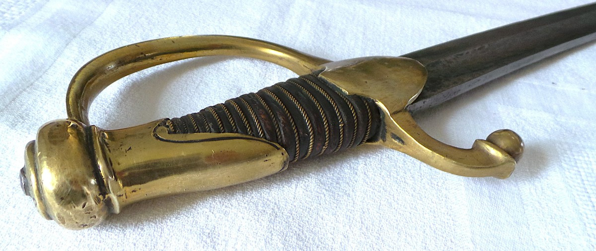 SABRE DES GARDES COTES - MODELE 1804 DU CORPS DES MATELOS DE LA GARDE IMPERIALE-photo-4