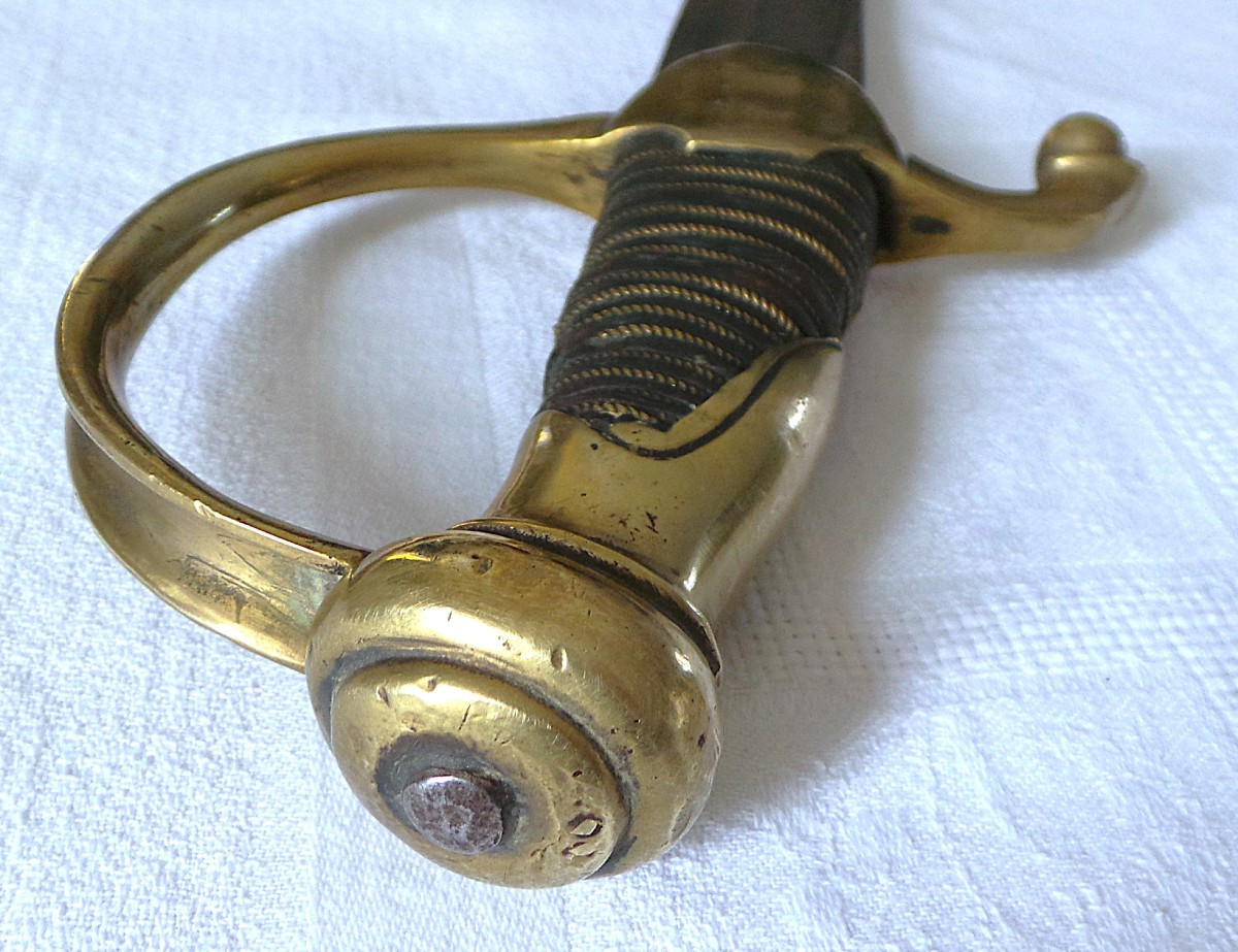 SABRE DES GARDES COTES - MODELE 1804 DU CORPS DES MATELOS DE LA GARDE IMPERIALE-photo-1