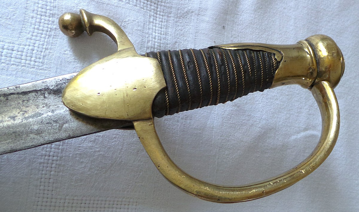 SABRE DES GARDES COTES - MODELE 1804 DU CORPS DES MATELOS DE LA GARDE IMPERIALE-photo-4