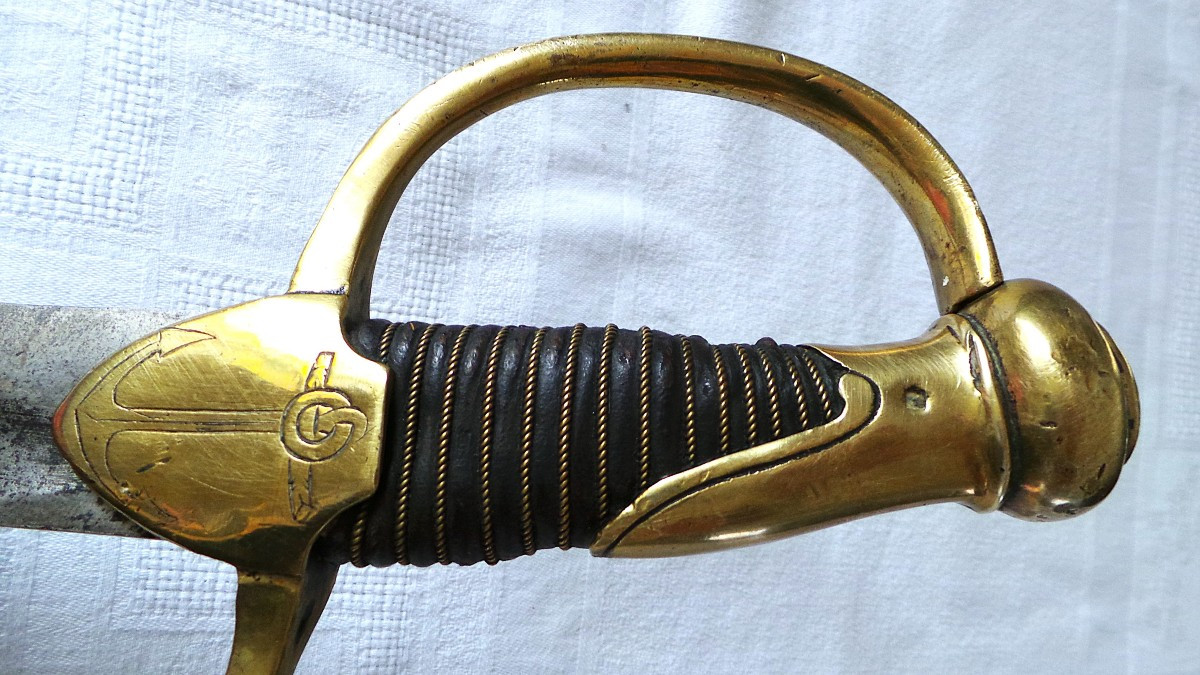 SABRE DES GARDES COTES - MODELE 1804 DU CORPS DES MATELOS DE LA GARDE IMPERIALE-photo-5