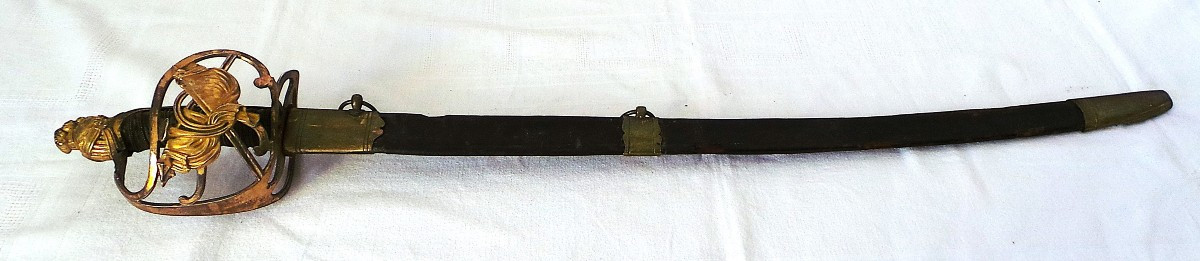 Sabre Of An Officer Of The Foot Chasseur Under Louis XVI-photo-2