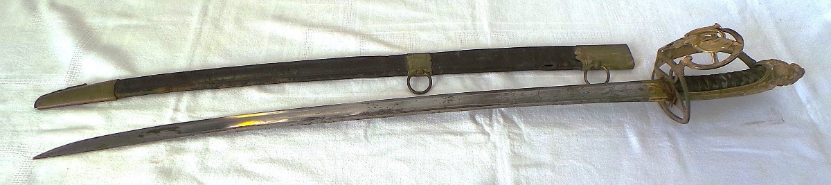 Sabre Of An Officer Of The Foot Chasseur Under Louis XVI-photo-1