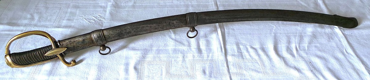 Light Cavalry Officer's Saber Model An IX (1800-1801) - Consulate-photo-2