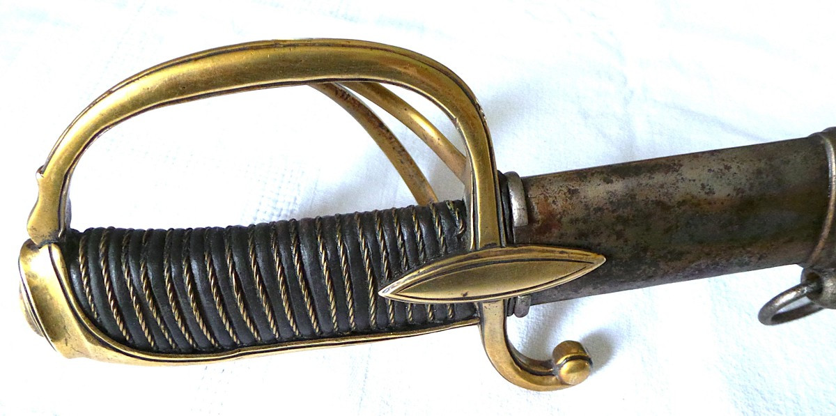 Light Cavalry Officer's Saber Model An IX (1800-1801) - Consulate-photo-4