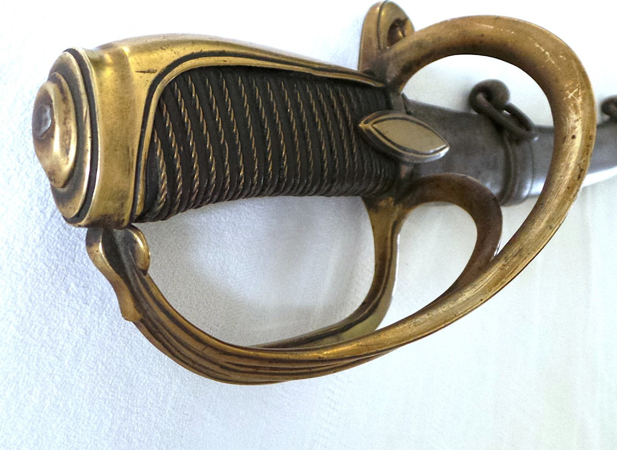 Light Cavalry Officer's Saber Model An IX (1800-1801) - Consulate-photo-2