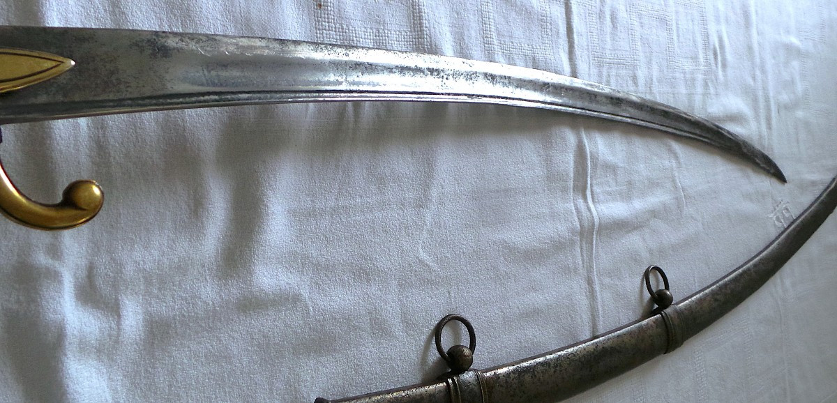 Light Cavalry Officer's Saber Model An IX (1800-1801) - Consulate-photo-4