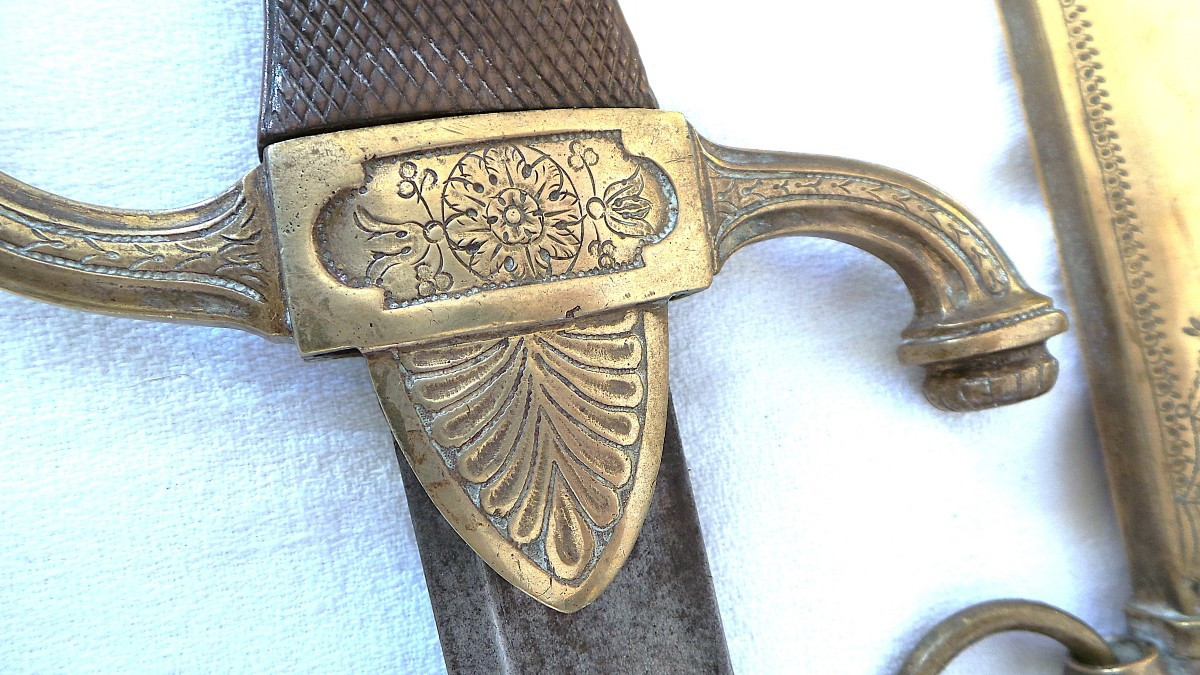 Light Cavalry Officer's Sabre With Melon Sides - 1st Empire-photo-6