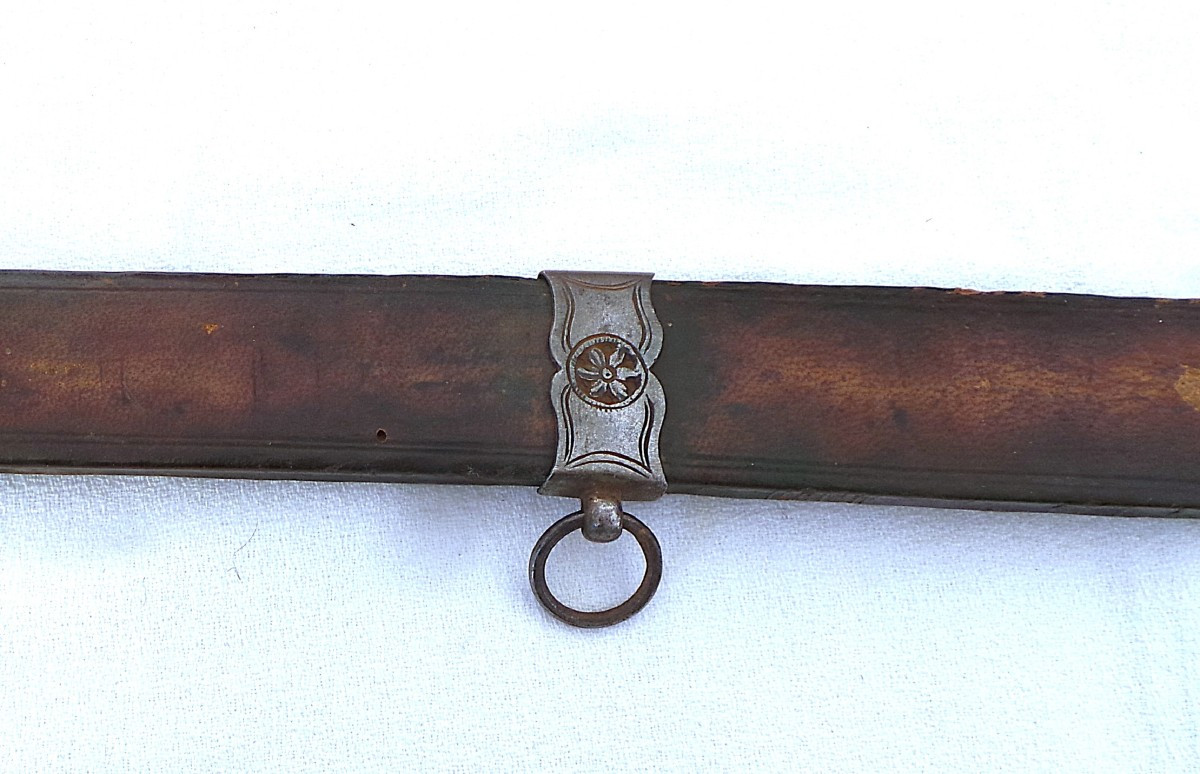 Fort Hunting Cutlery - 18th Century - With Its Sheath-photo-3