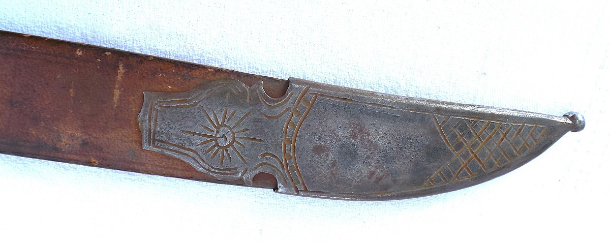 Fort Hunting Cutlery - 18th Century - With Its Sheath-photo-4
