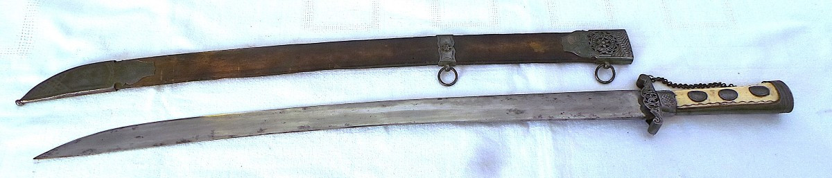 Fort Hunting Cutlery - 18th Century - With Its Sheath