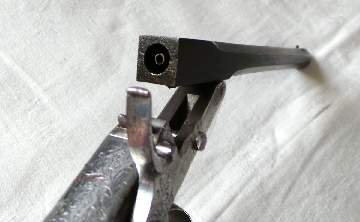 PISTOLET DE TIR SYSTEME GASTINE RENETTE - CAL 6 m/m- 1850-60 - II° EMPIRE-photo-1