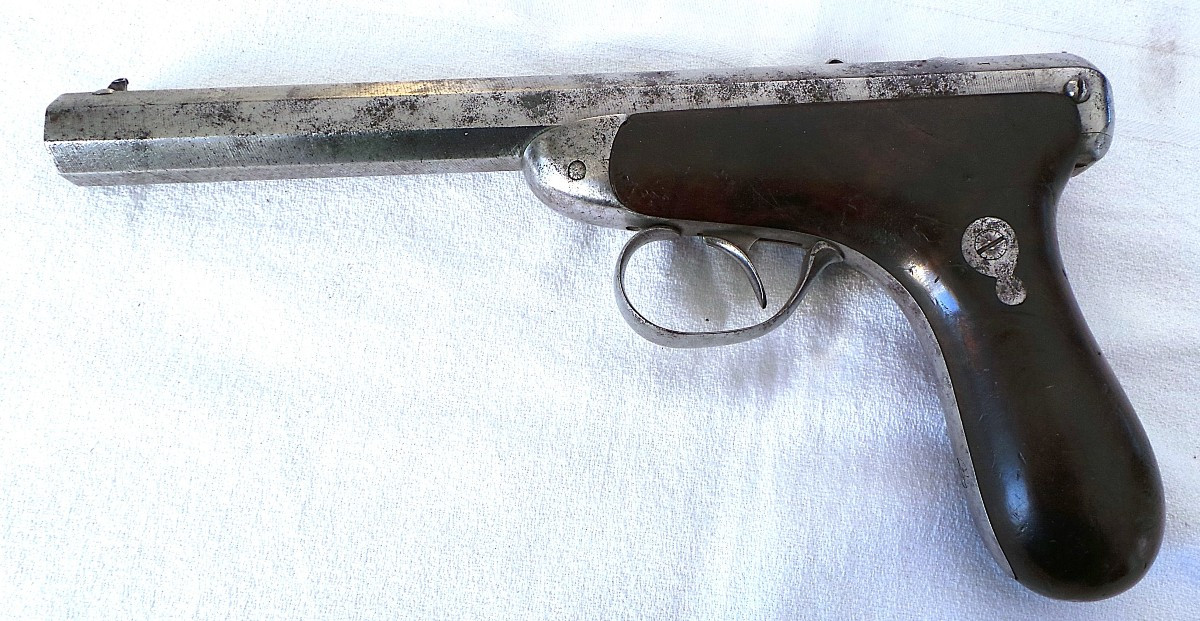 PISTOLET PROTOTYPE D ESSAI ATTRIBUE A " GUSTAVE DELVIGNE " -1848-1850 - XIX°-photo-2