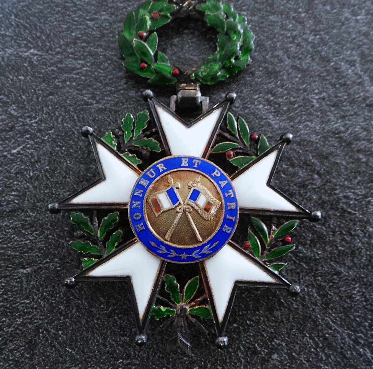 MEDAILLE DE CHEVALIER DE LA LEGION D HONNEUR III° REPUBLIQUE-photo-2