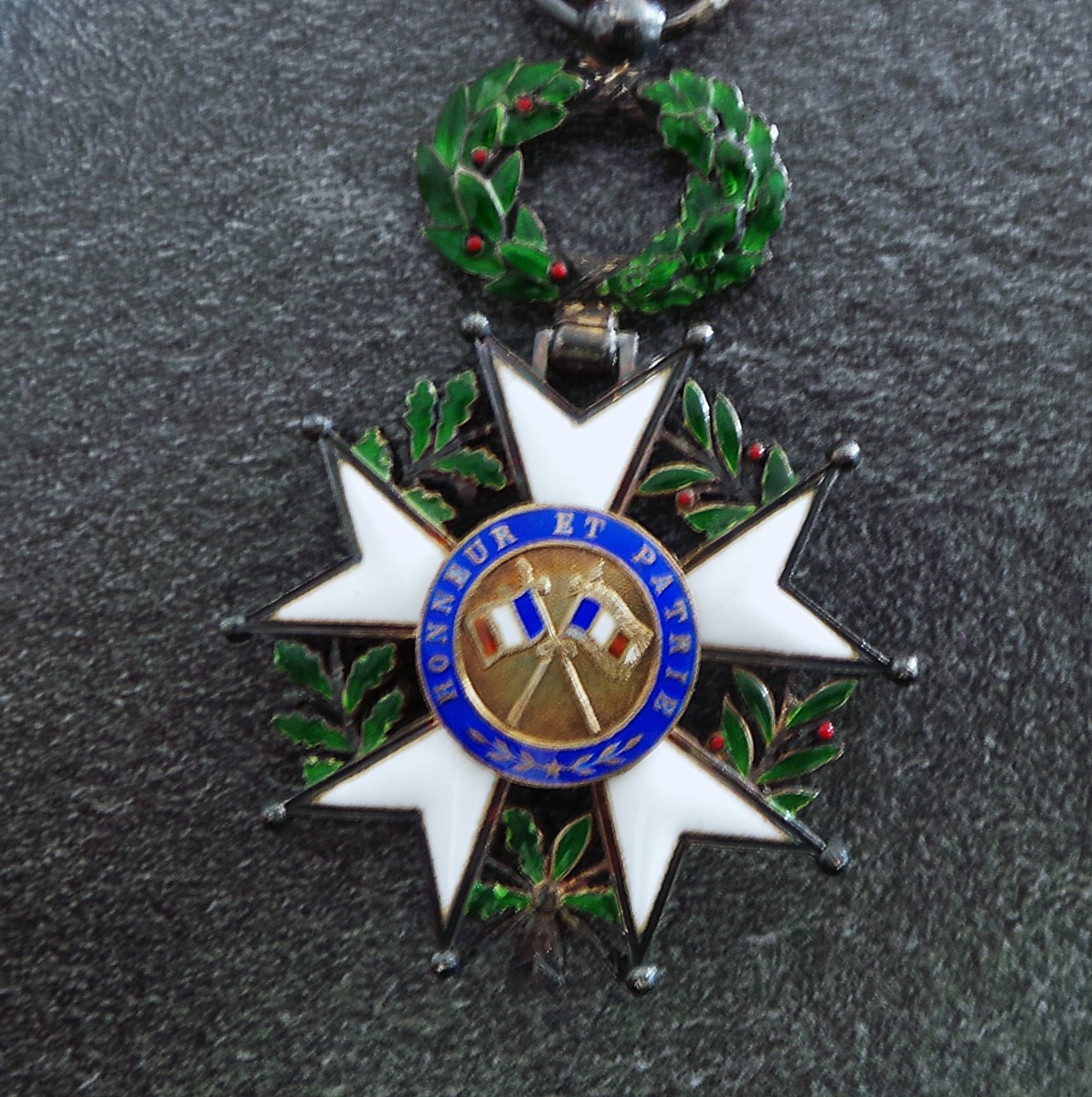 MEDAILLE DE CHEVALIER DE LA LEGION D HONNEUR III° REPUBLIQUE-photo-4